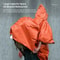 Emergency Thermal Rain Poncho Blanket Waterproof Survival Rain Gear With Hood 0
