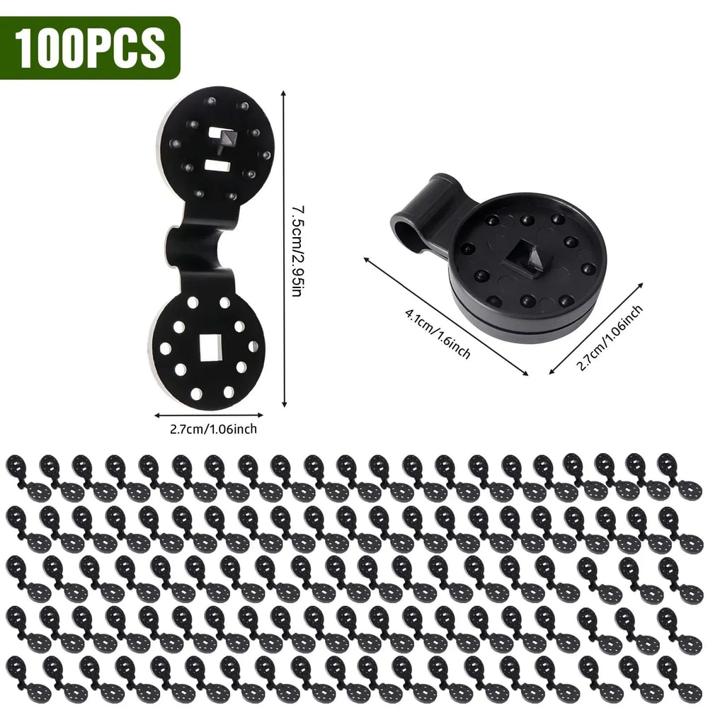 HeavyDuty Shade Cloth Clips Set Reusable Shade Cloth Clips Windproof Awning Clips With Rope Hole 8