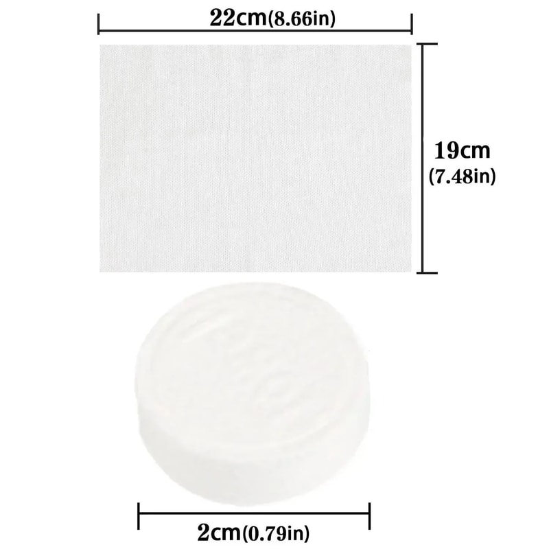 100Pack Compressed Towel Tablets For Travel Camping Disposable Travel Towels For Instant Clean An 2