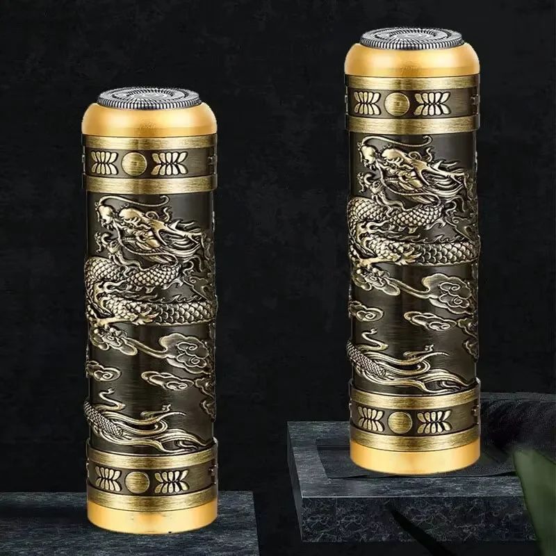 Dragon Head Mini Electric Shaver Portable USB Travel Razor For Men 3