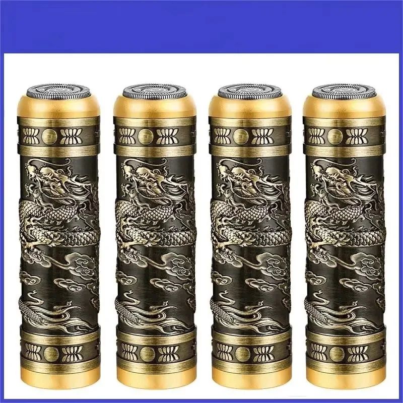 Dragon Head Mini Electric Shaver Portable USB Travel Razor For Men 4