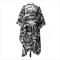 Printed NonStick Hairdressing Bib Cape For Dyeing Perming Waterproof Salon Coloring Shawl 0