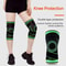 QuickDry Knit Knee Compression Sleeve Breathable Knee Brace Support For Sports Everyday Relief 2
