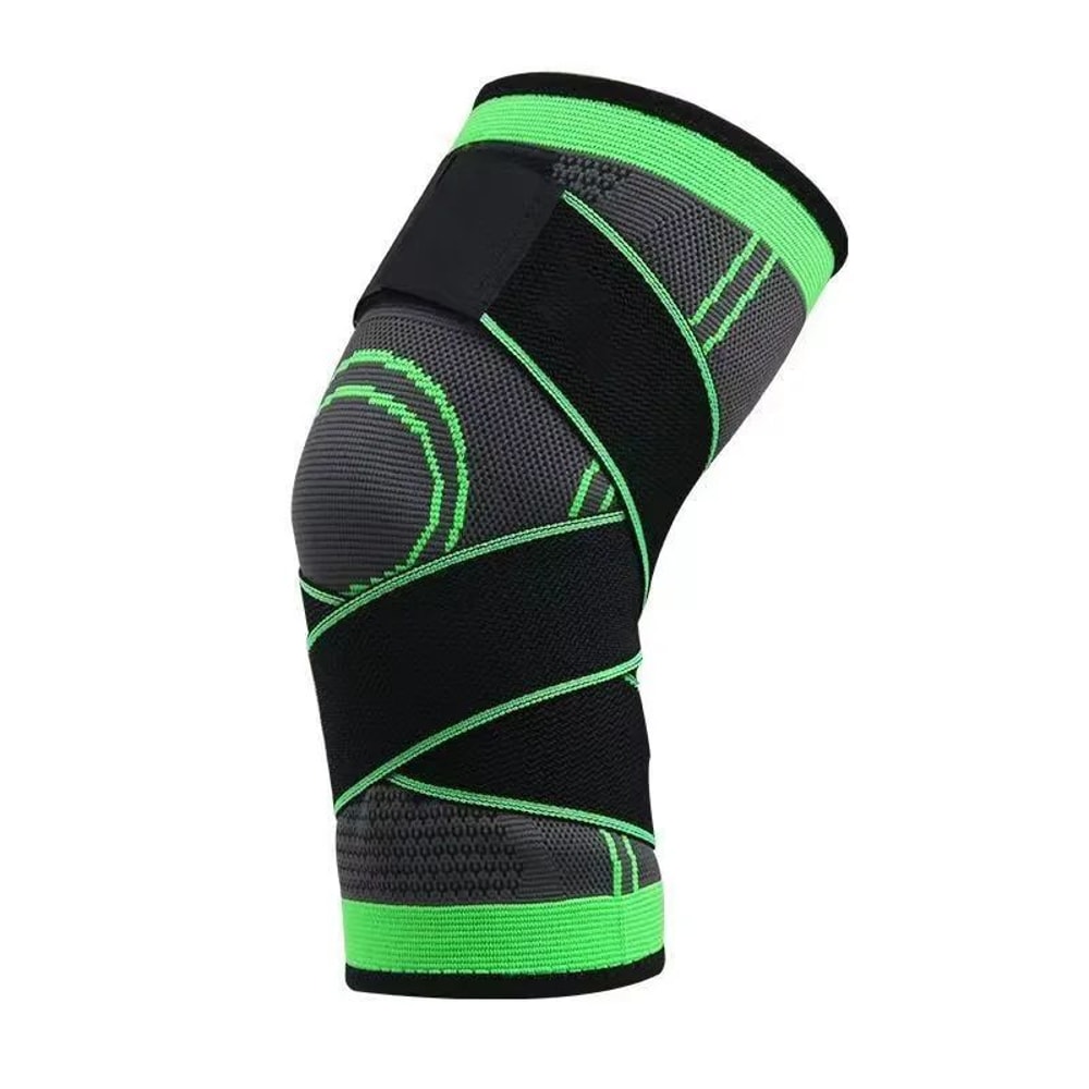 QuickDry Knit Knee Compression Sleeve Breathable Knee Brace Support For Sports Everyday Relief 6