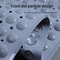 HydroDrain NonSlip Bathtub Mat Quick Drain Shower Mat With Suction Cups Foot Massage Texture 2