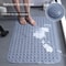 HydroDrain NonSlip Bathtub Mat Quick Drain Shower Mat With Suction Cups Foot Massage Texture 4