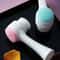 3D DoubleSided Silicone Facial Cleansing Brush For Gentle Exfoliation Massage 0