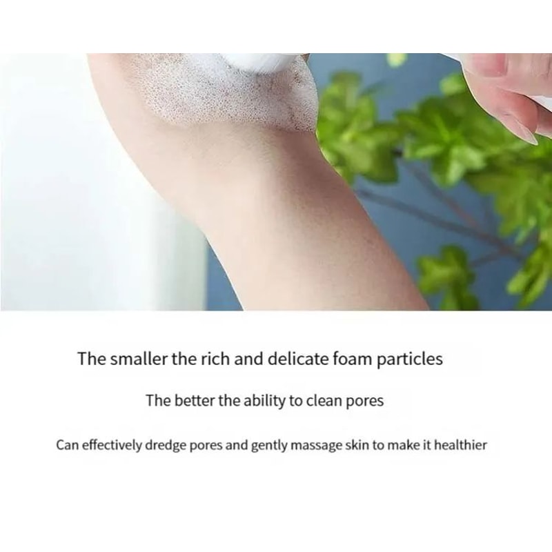 3D DoubleSided Silicone Facial Cleansing Brush For Gentle Exfoliation Massage 12