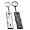 Double Pipe Emergency Whistle Keychain HighDecibel Stainless Steel Survival Whistle For Camping S 1