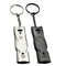 Double Pipe Emergency Whistle Keychain HighDecibel Stainless Steel Survival Whistle For Camping S 1