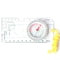 Premium Outdoor Navigation Compass Map Reading Tool Precision Orienteering Gear 3