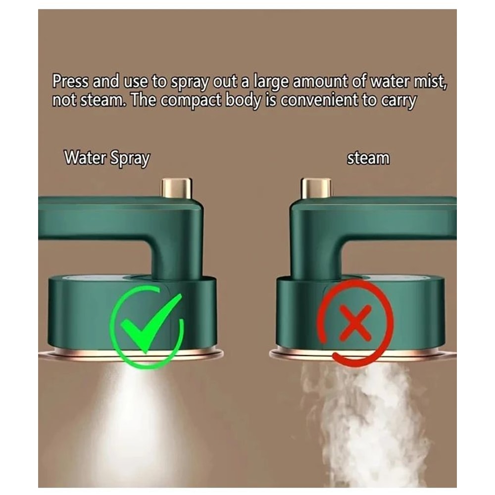 Portable Travel Iron Mini Steam Press Handheld Garment Steamer For Quick Wrinkle Removal 8