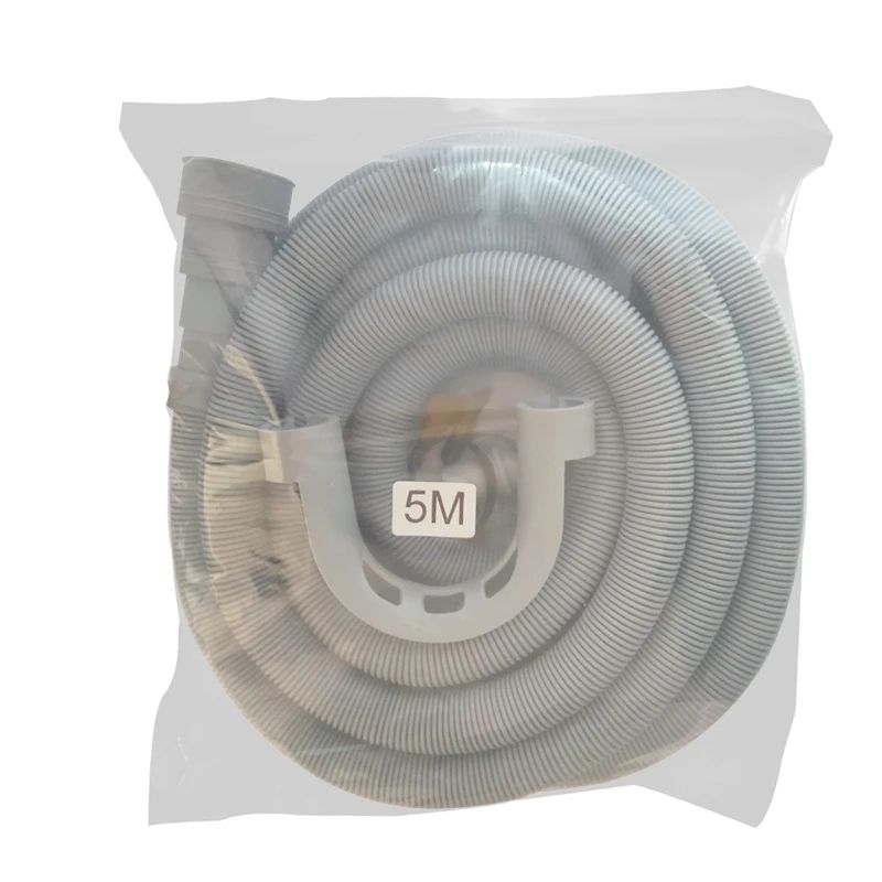 Universal Washing Machine Drain Hose Extension Kit Flexible Corrugated Dishwasher Drain Hose With 4