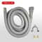 Universal Washing Machine Drain Hose Extension Kit Flexible Corrugated Dishwasher Drain Hose With 7