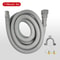 Universal Washing Machine Drain Hose Extension Kit Flexible Corrugated Dishwasher Drain Hose With 7