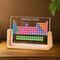 Acrylic Periodic Table With Real Elements And Wooden Base 4
