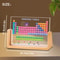 Acrylic Periodic Table With Real Elements And Wooden Base 6