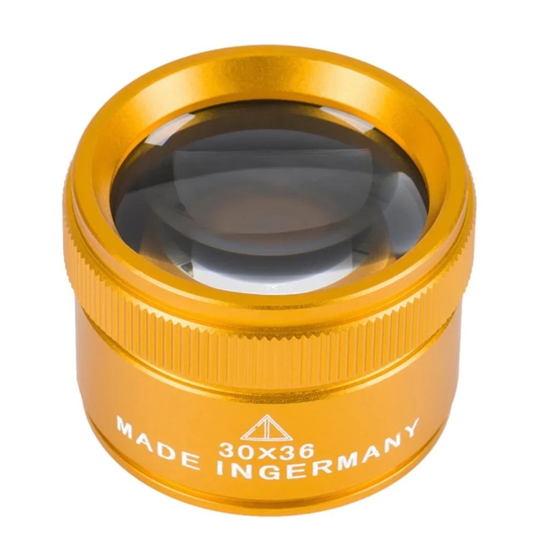 30X Precision Optical Magnifying Glass Loupe For Jewelry Watches Fine Detail Work 7