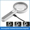 Rechargeable 12X Handheld Magnifier With LED Light 3 Modes Reading Inspection Loupe 1
