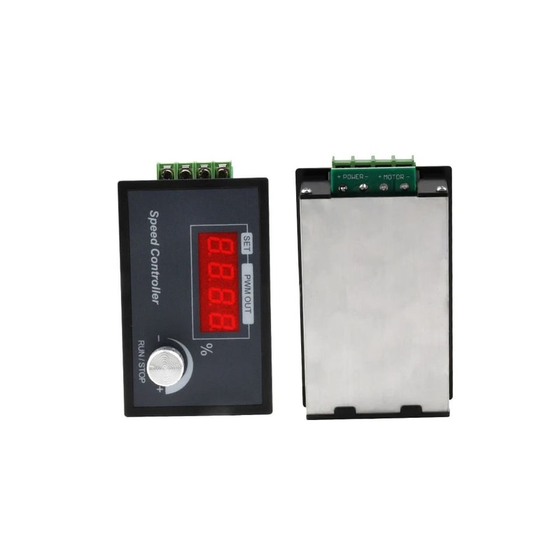 DC 660V PWM Motor Speed Controller With Digital Encoder Knob Adjustable Frequency Soft StartStop 1