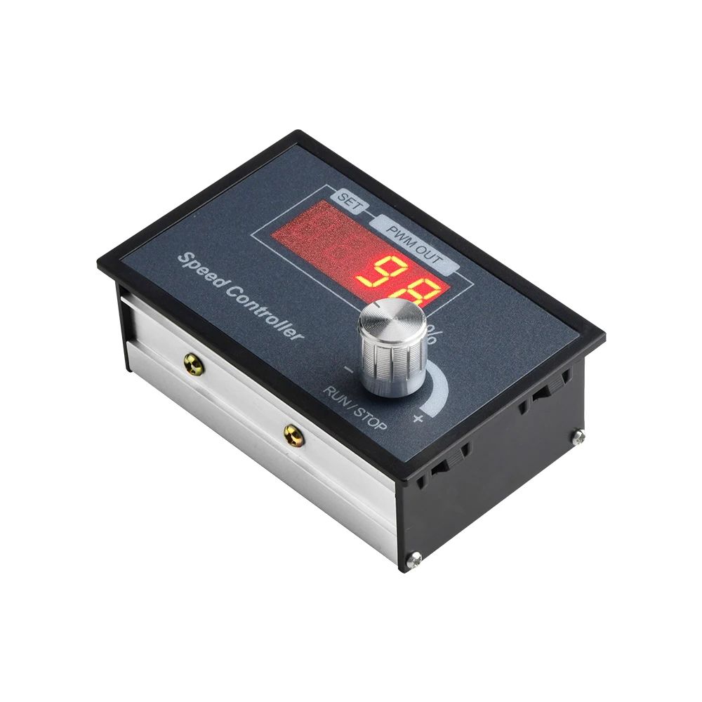 DC 660V PWM Motor Speed Controller With Digital Encoder Knob Adjustable Frequency Soft StartStop 4