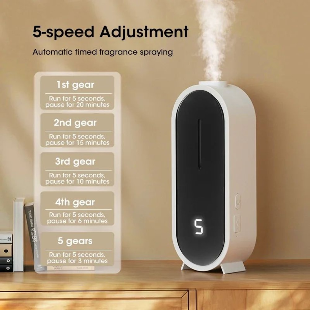 Ultrasonic Essential Oil Diffuser 50ml Portable Aromatherapy Diffuser Mini Humidifier For Bedroom 2