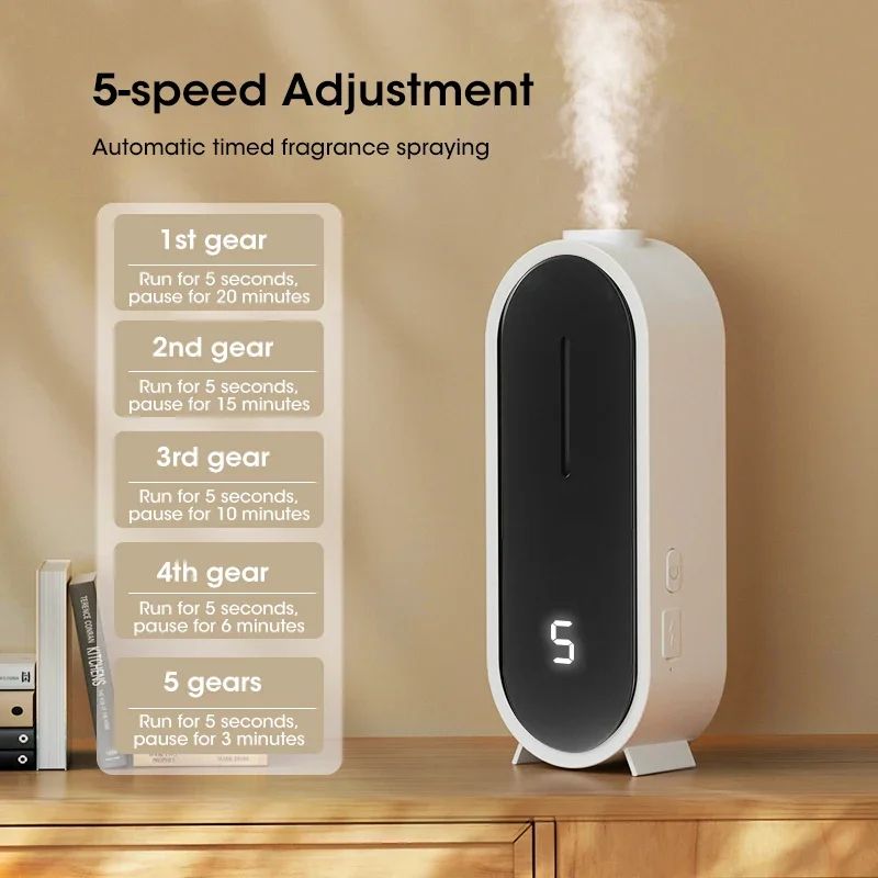Ultrasonic Essential Oil Diffuser 50ml Portable Aromatherapy Diffuser Mini Humidifier For Bedroom 2