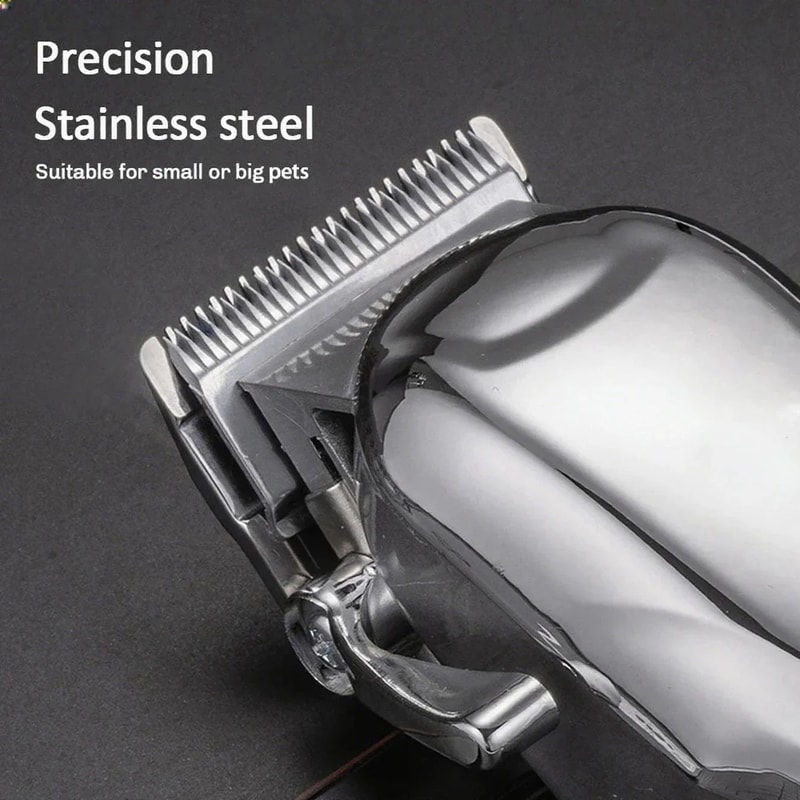 QuietCut Pro Cordless Dog Grooming Clipper Kit LowNoise Rechargeable Pet Hair Trimmer With Scissor 1