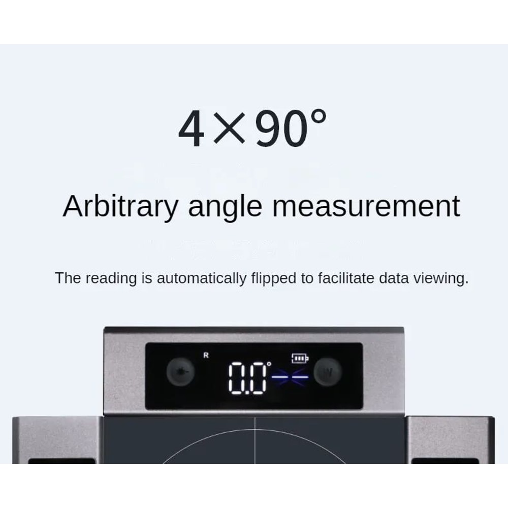 Precision Digital Angle Master Digital Inclinometer Protractor Tool 10