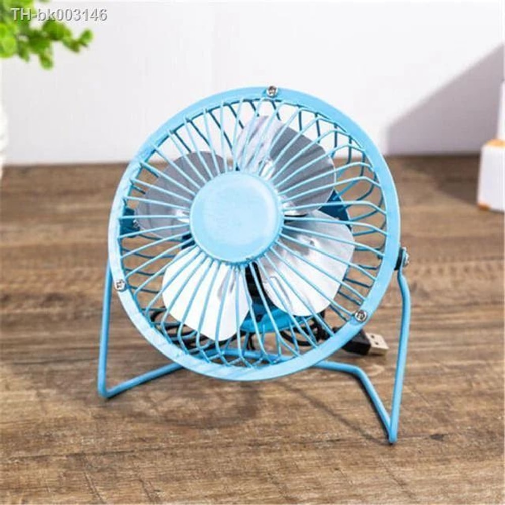 4Inch Metal USB Desk Fan Portable Mini Cooling Fan For Home Office Travel 6