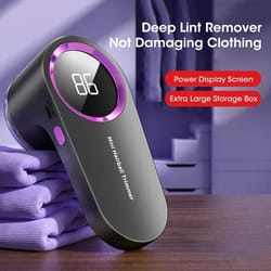 led digital electric lint remover – usb rechargeable lint remover fabric shaver for sweaters & upholstery
