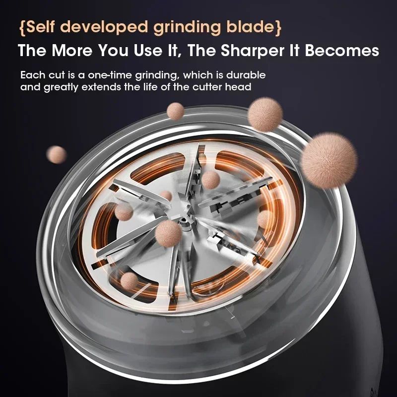 LED Digital Electric Lint Remover USB Rechargeable Lint Remover Fabric Shaver For Sweaters Uphols 4