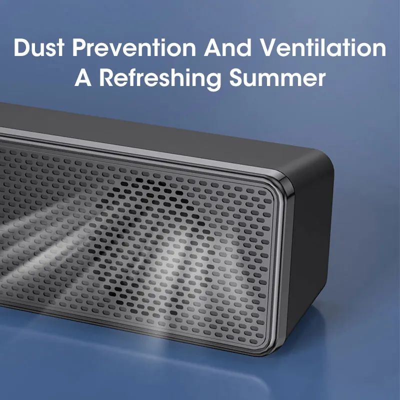 Bluetooth 53 Soundbar With Subwoofer 80W Surround Sound Soundbar For TV PC Gaming 2