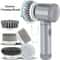 Cordless Electric Spin Scrubber With 5 Heads Rechargeable Cleaning Brush For Bathroom Tiles Grout 1