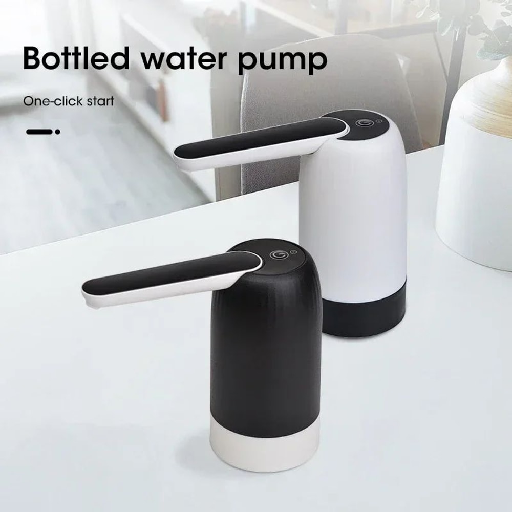 Electric USB Rechargeable Water Bottle Pump Dispenser Portable Automatic Drinking Water Pump 0