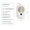 WallMounted Smart Essential Oil Diffuser Rechargeable Automatic Air Freshener For Home Bathroom 1