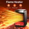 3D Flame Electric Fireplace Heater Silent EnergySaving Space Heater For Home Office 2