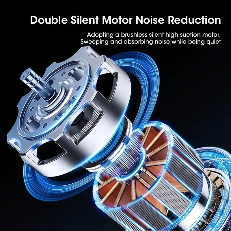 Smart Mapping Robot Vacuum Mop With 2000Pa Suction AntiTangle Cleaner For Pet Hair Carpets 5