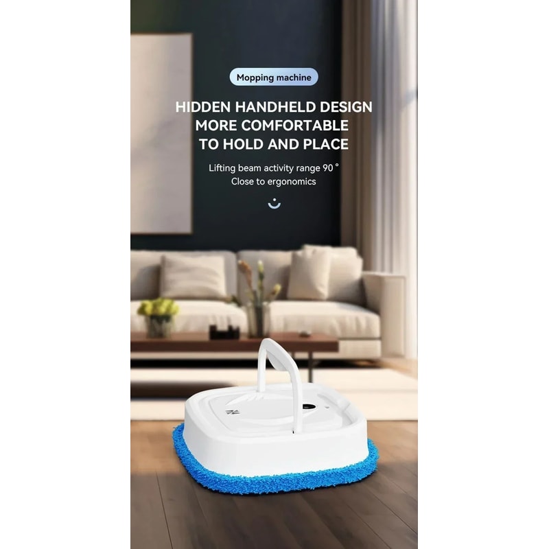 Smart Mapping Robot Vacuum Mop With 2000Pa Suction AntiTangle Cleaner For Pet Hair Carpets 6