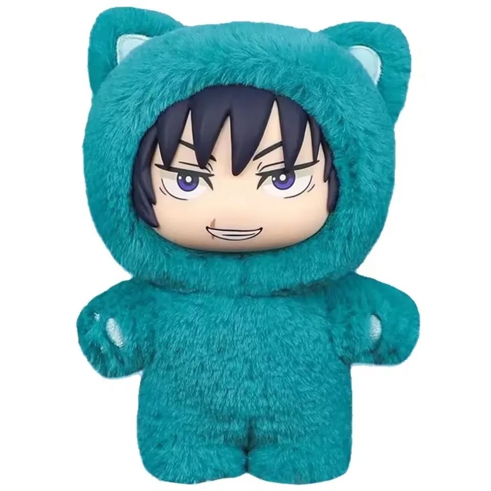 EAKI Cat Park Party Gojo Satoru Blind Box Plush Pendant Jujutsu Kaisen Collectible Anime Bag Charm 4
