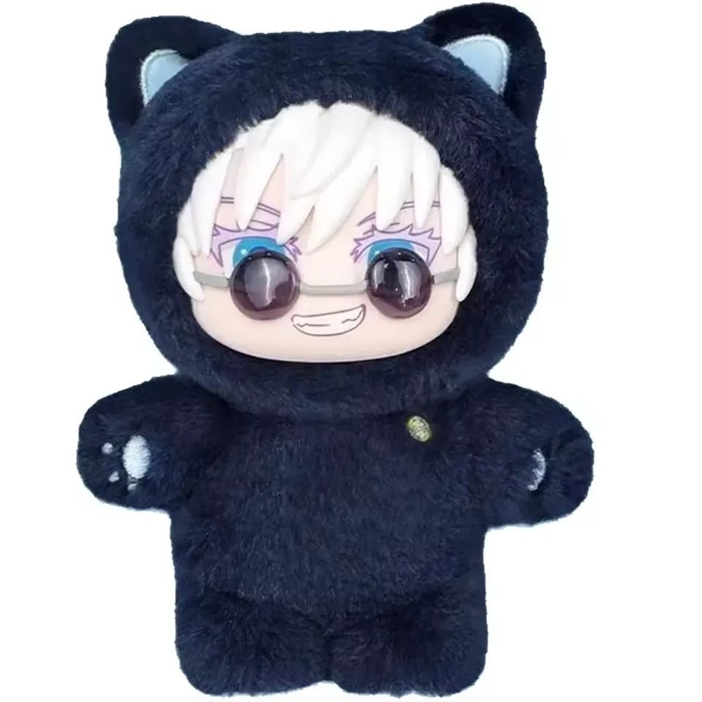 EAKI Cat Park Party Gojo Satoru Blind Box Plush Pendant Jujutsu Kaisen Collectible Anime Bag Charm 7