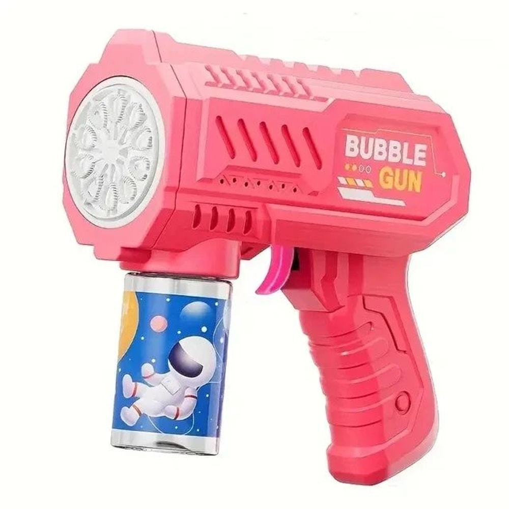 Magical Unicorn Electric Bubble Gun With Lights Automatic Bubble Blower Toy For Kids 11