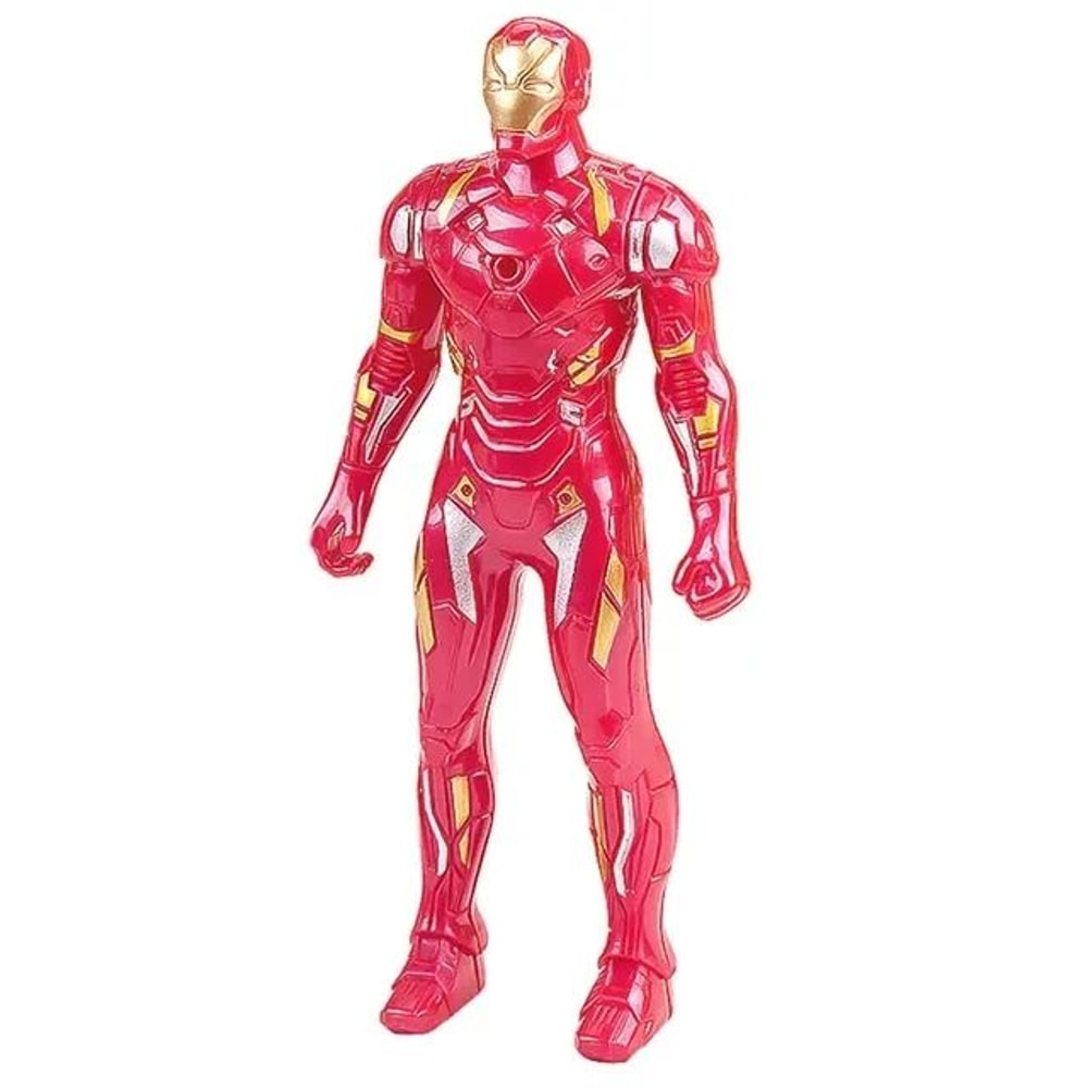 Marvel Superhero PVC Luminous Action Figures Set SpiderMan Hulk Iron Man Collectible Toys 7