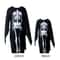 Grim Reaper Costume Set With Hooded Black Cloak Skeleton Prop Halloween Cosplay For Kids Adults 5