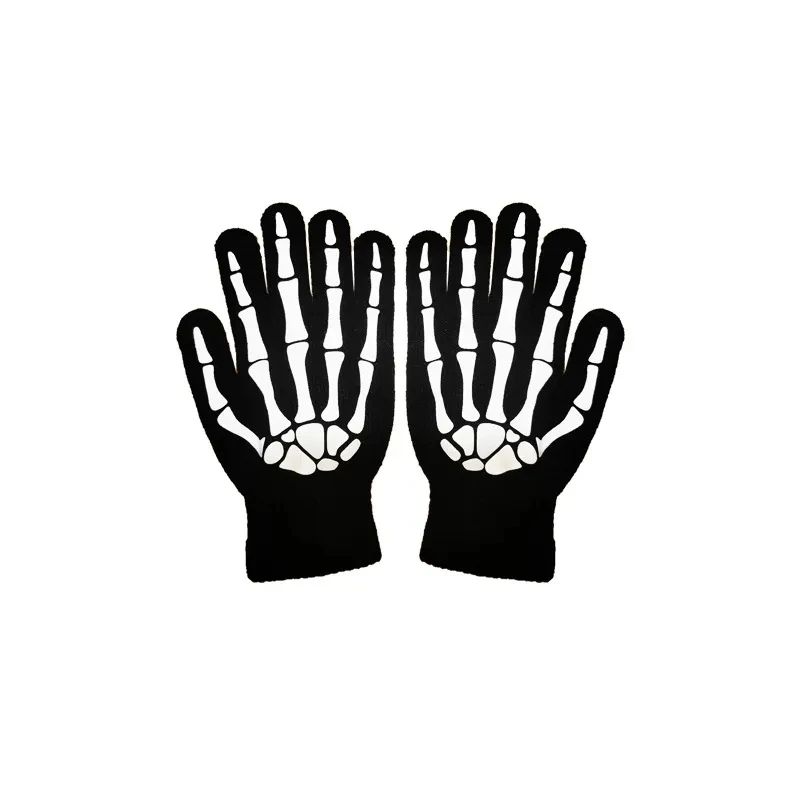 Grim Reaper Costume Set With Hooded Black Cloak Skeleton Prop Halloween Cosplay For Kids Adults 7