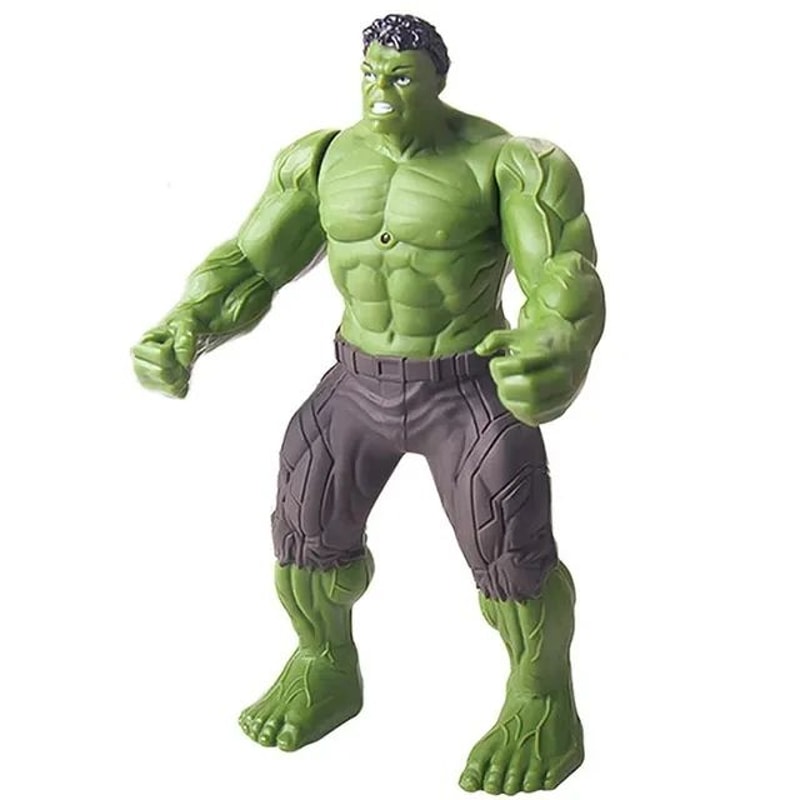 Marvel Action Figure Set Luminous Spider Man Hulk Iron Man Mini Models For Kids Glow Display Toys 8