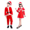 Kids Santa Costume Set Classic Red Childrens Christmas Costume For Boys Girls 1