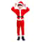 Kids Santa Costume Set Classic Red Childrens Christmas Costume For Boys Girls 5