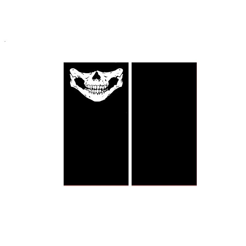 Grim Reaper Costume Set With Hooded Halloween Black Cloak Skull Mask Props Kids Adults 3