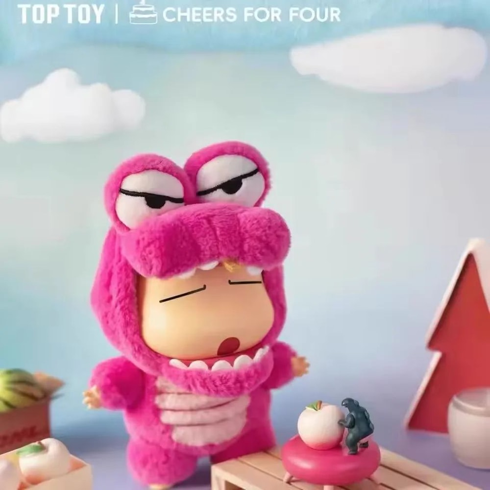 Crayon Shinchan Blind Box Party Outfit Figure Anime Mystery Box Collectible Toy 6